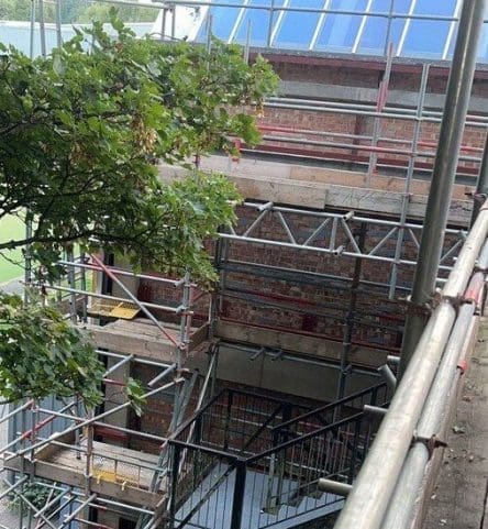 Scaffold Security for Construction Sites