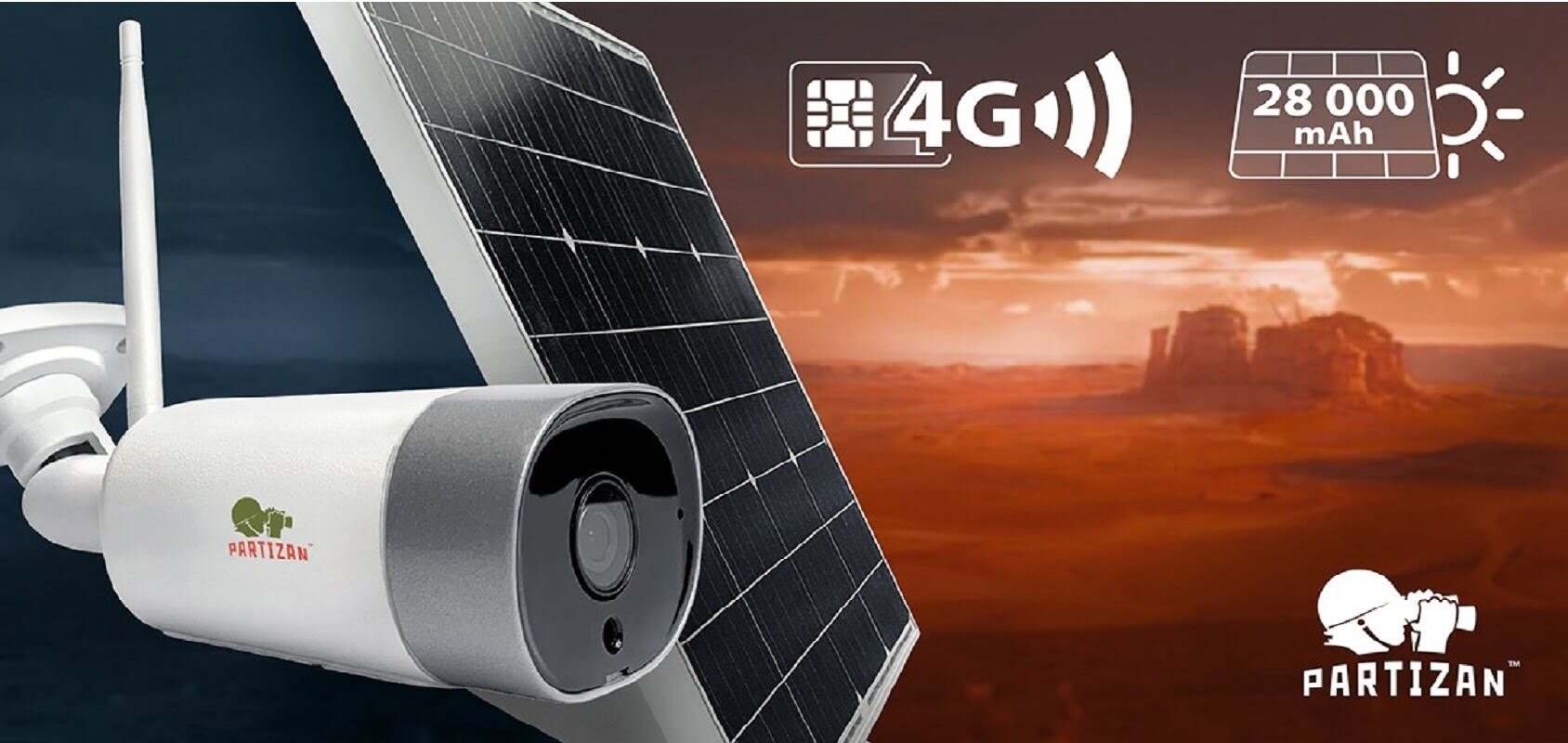 4G Wireless Solar CCTV Camera