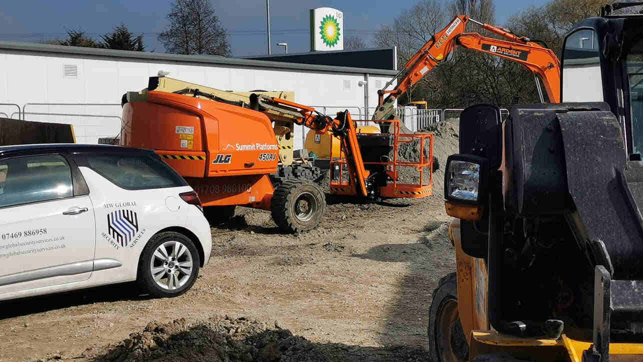 Construction Site Security Leicester