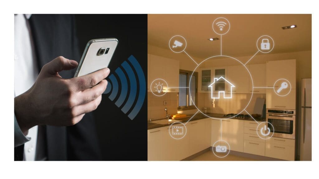 Smart home alarm integration – mobile control and home automation interface
