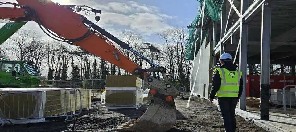 Construction site security Stowmarket by MW Global Security Services