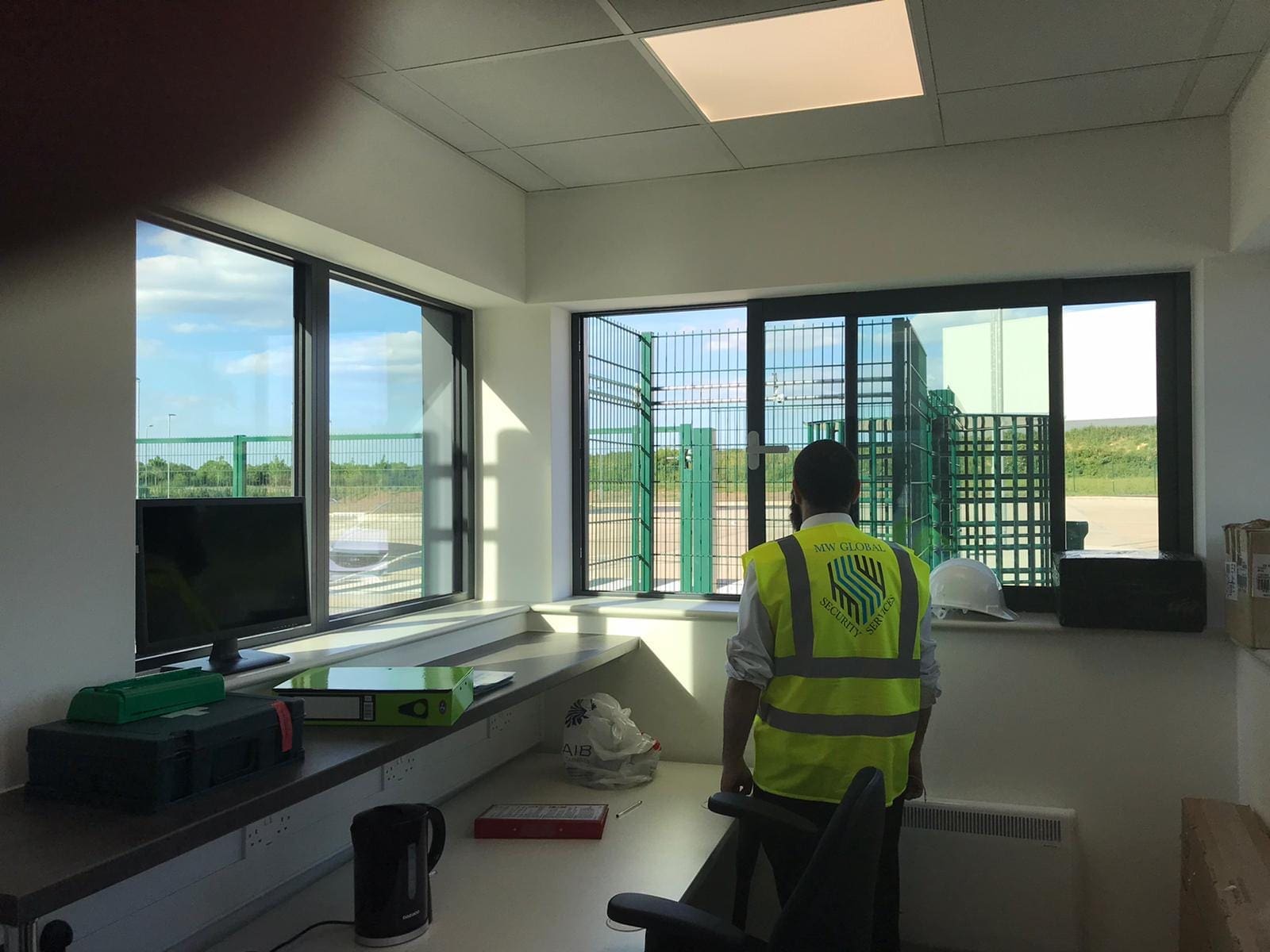 Gatehouse and office security in Peterborough.